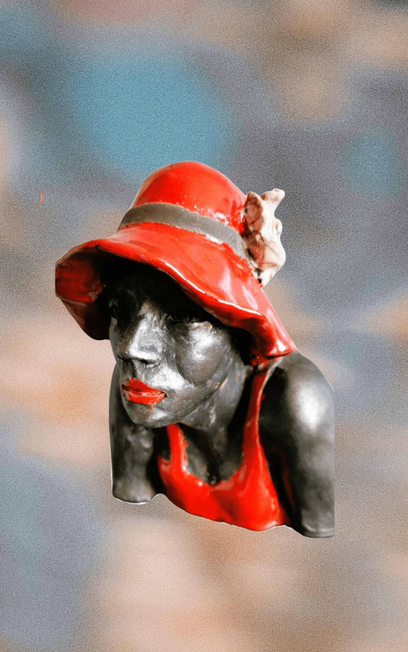 Marie-Alice au chapeau rouge (vendue)