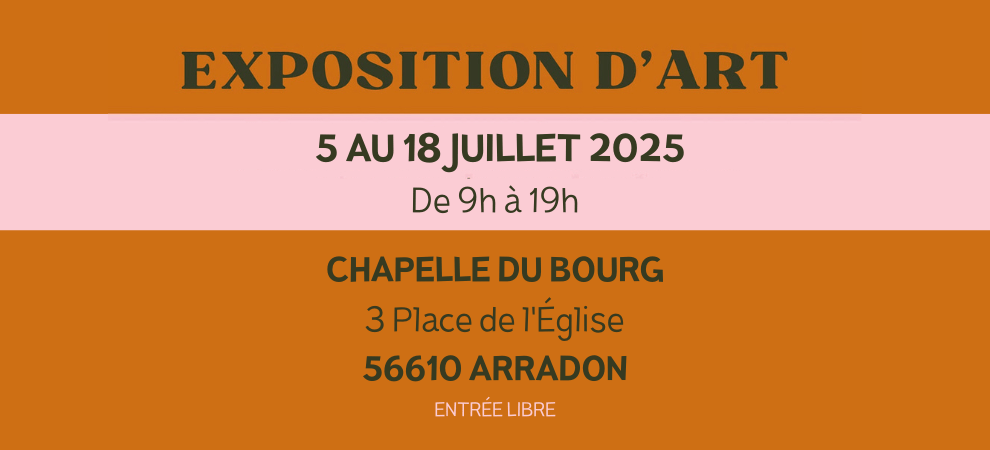 Exposition à Arradon (56)