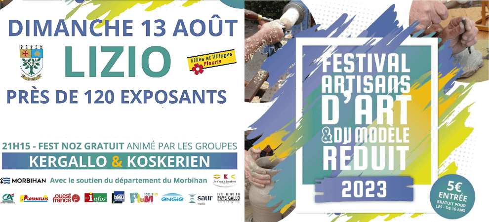 49e Festival des Artisans d'Art et du modèle réduit à Lizio (56)