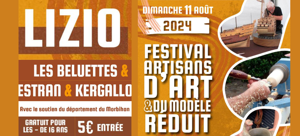 50e Festival des Artisans d'Art et du modèle réduit à Lizio (56)