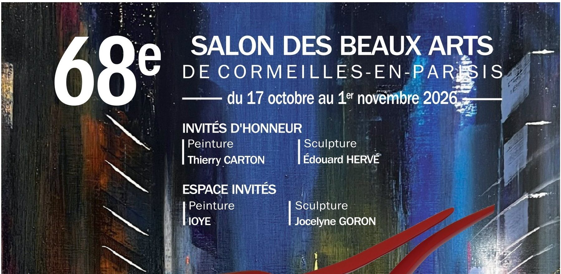 68ème SALON DES BEAUX ARTS DE CORMEILLES EN PARISIS